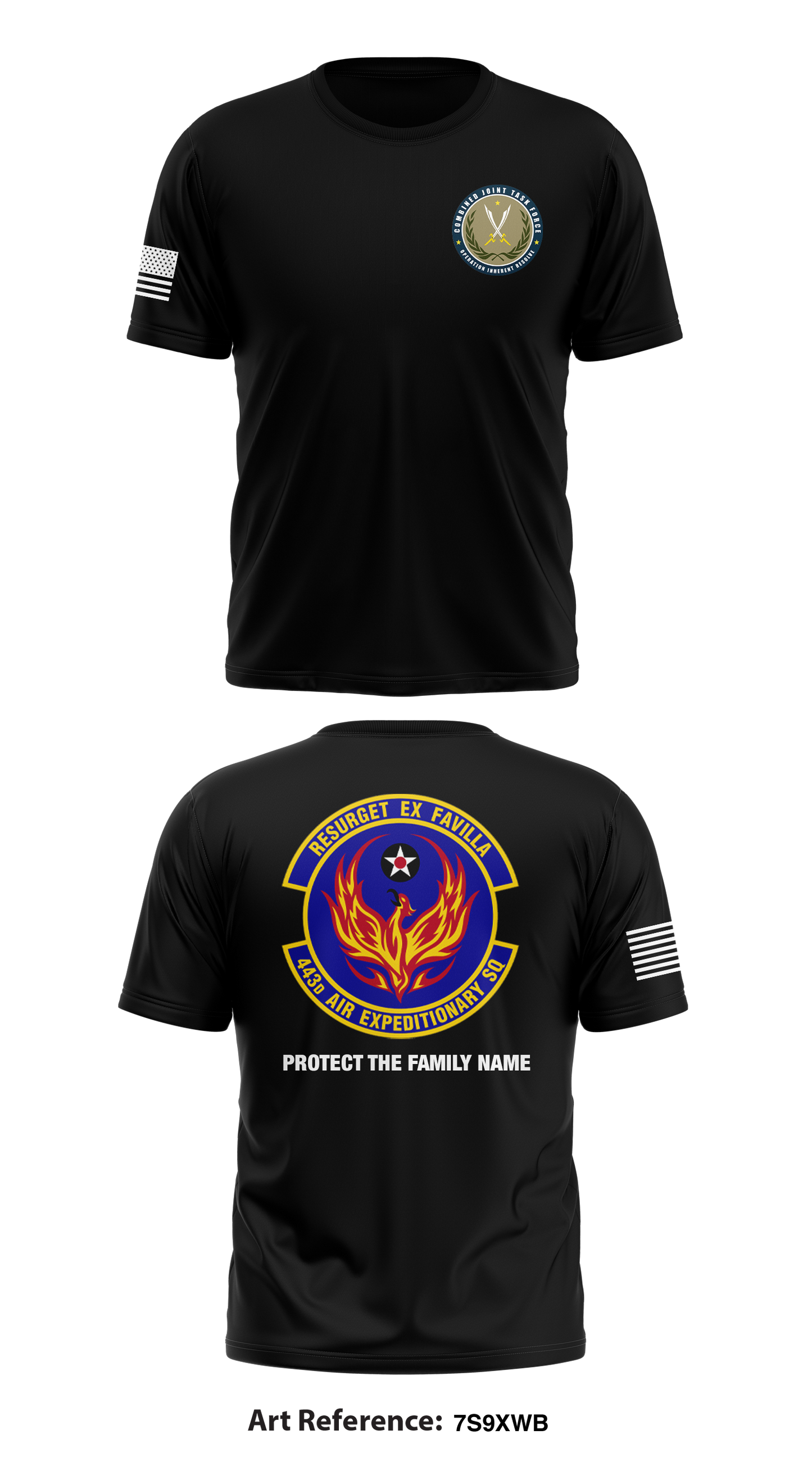 443 AES Store 1 Core Men's SS Performance Tee - 7S9XWB