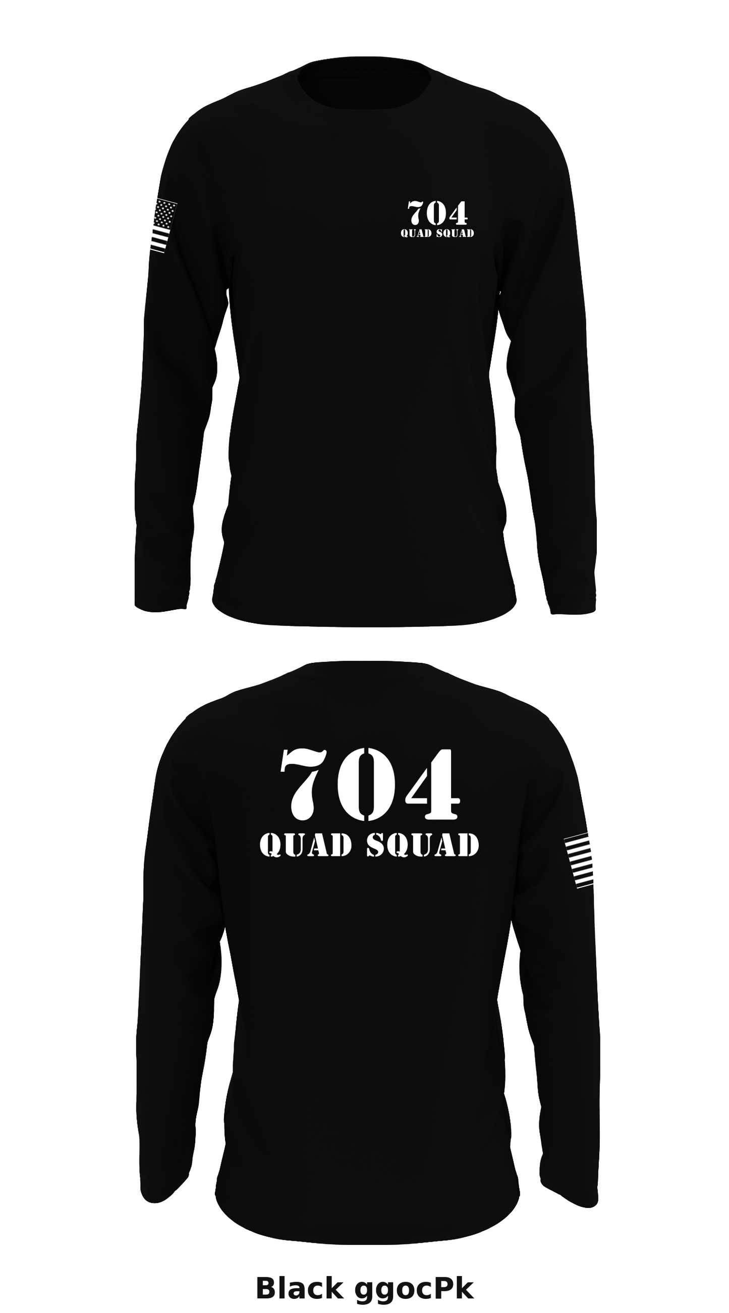 704 Store 1 Core Men's LS Performance Tee - ggocPk