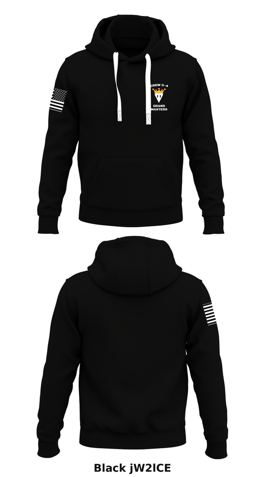 Crew 34, DET 3, 1st Space BDE Store 1  Core Men's Hooded Performance Sweatshirt - jW2lCE