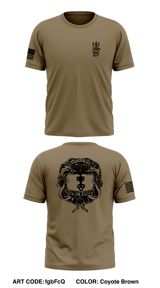 303rd MP Co. Store 1 Core Men's SS Performance Tee - Br3fS8