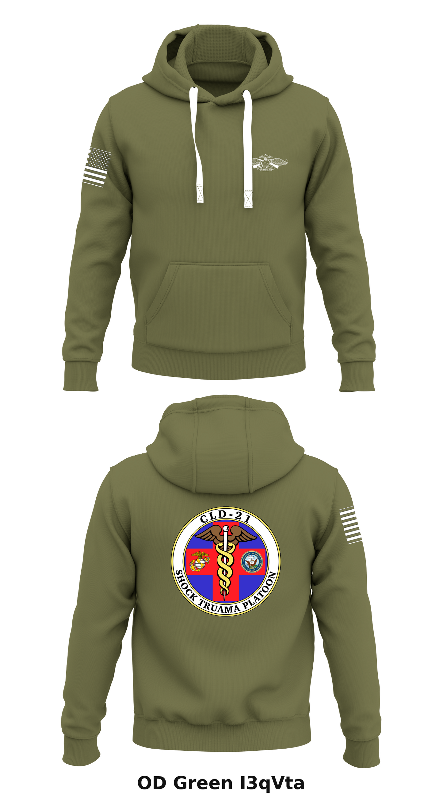 Shock Trauma Platoon Store 1  Core Men's Hooded Performance Sweatshirt - I3qVta