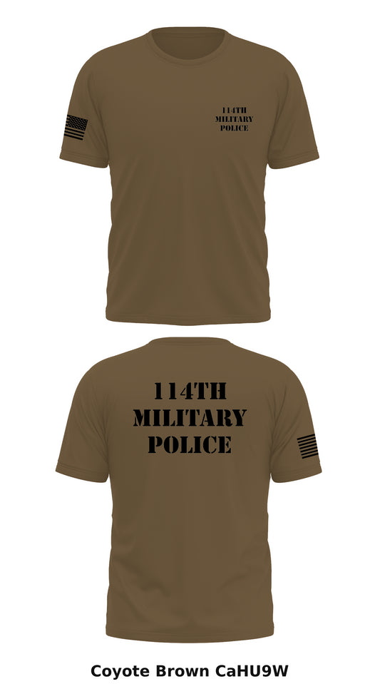 114th Military Police Store 1 Core Men's SS Performance Tee - CaHU9W
