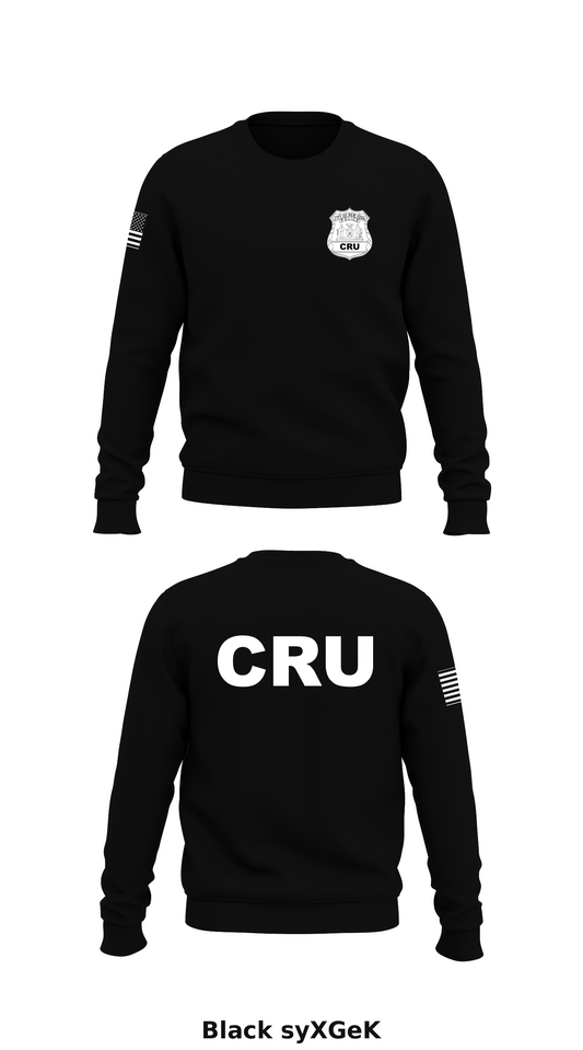 Co-Response Unit Store 1 Core Men's Crewneck Performance Sweatshirt - syXGeK