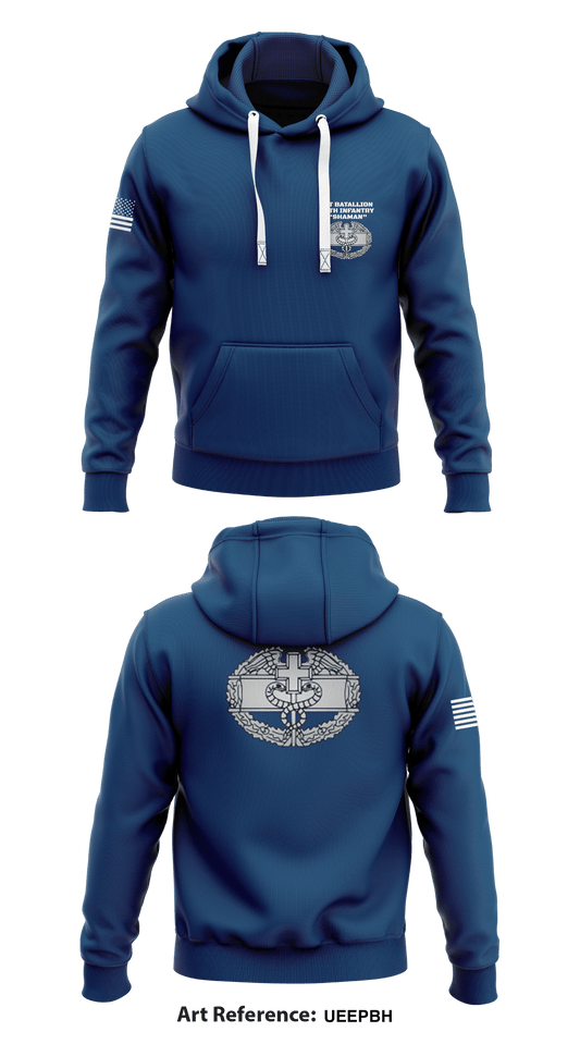 1st Batallion 17th Infantry Store 1  Core Men's Hooded Performance Sweatshirt - uEEPbh