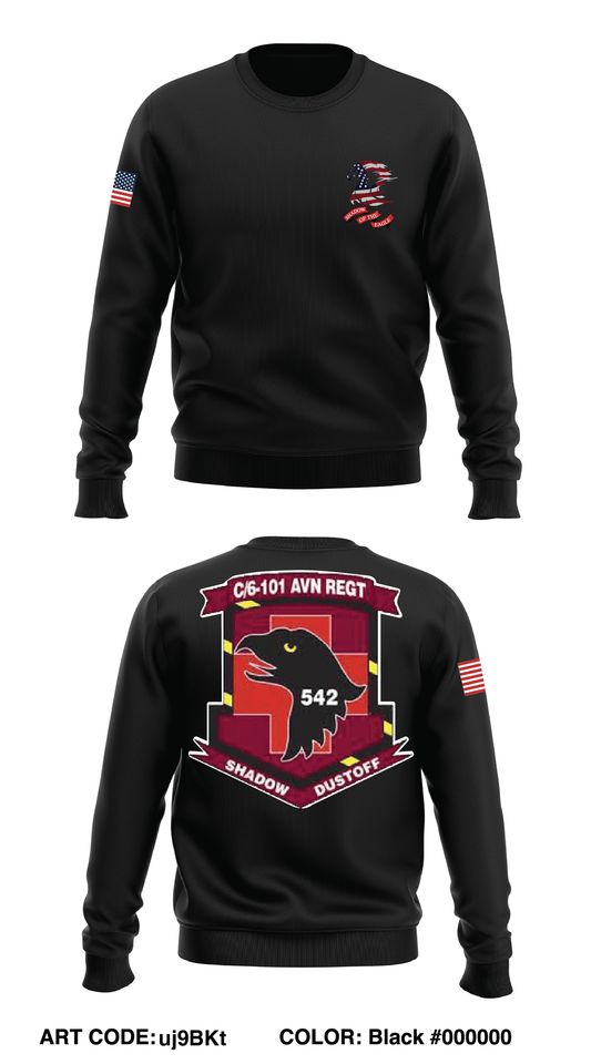 C Co, 6 BN, 101st CAB Store 1 Core Men's LS Performance Tee - uj9BKt