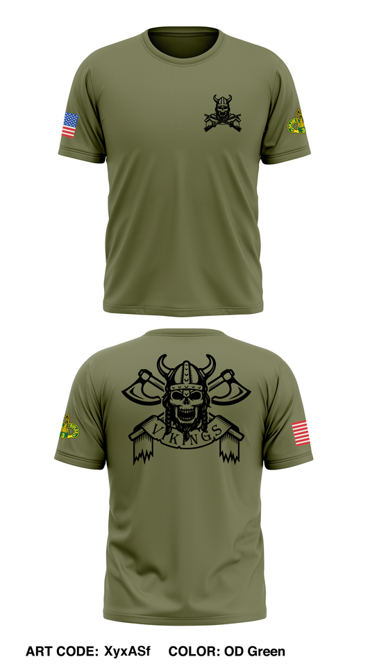 Quicksilver Troop 4th Squadron 3rd Cavalry Regiment Store 1 Core Men's SS Performance Tee - XyxASf