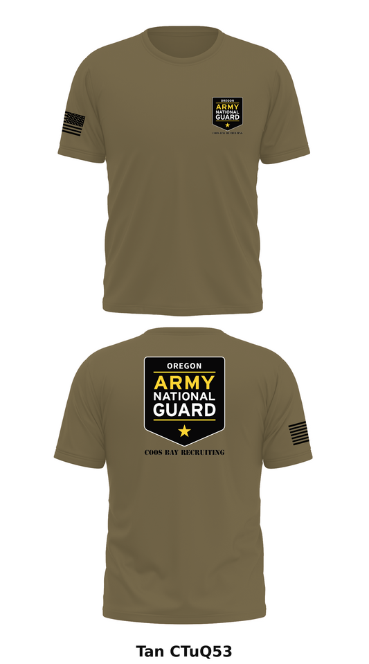 Coos Bay Recruiting Store 1 Core Men's SS Performance Tee - CTuQ53