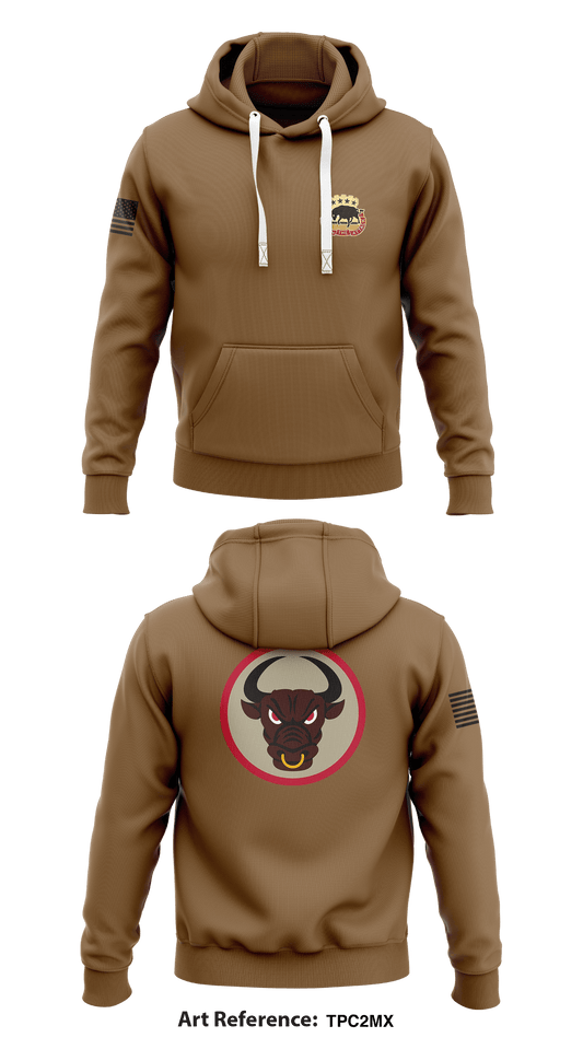 518th Sustainment Brigade Store 1  Core Men's Hooded Performance Sweatshirt - tPc2mX