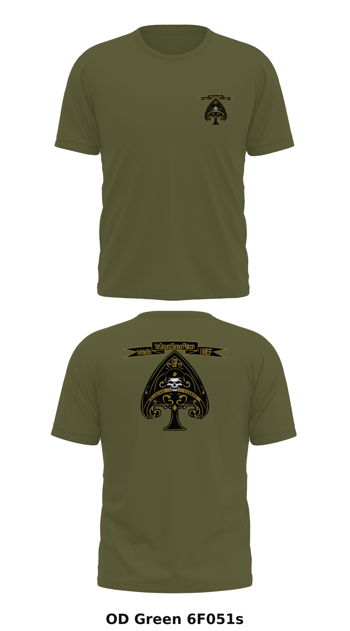 1st GSP Store 1 Core Men's SS Performance Tee - 6F051s