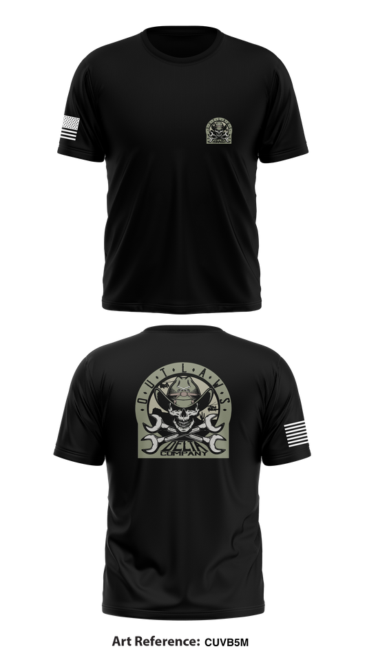 Delta company 2-227 AVN Store 1 Core Men's SS Performance Tee - CuvB5m