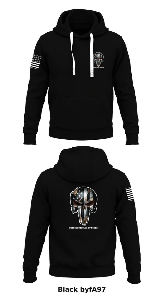 Correctional Officer Store 1  Core Men's Hooded Performance Sweatshirt - byfA97