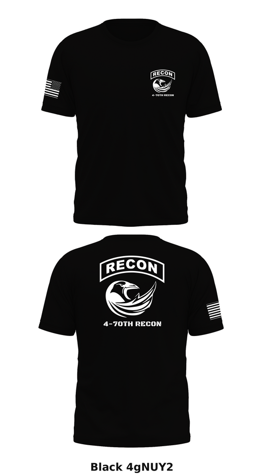 4-70TH RECON Store 1 Core Men's SS Performance Tee - 4gNUY2