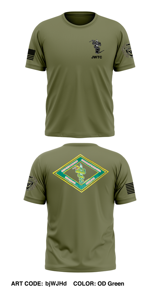 3rd BN 4th MAR Store 1 Core Men's SS Performance Tee - bjWJHd
