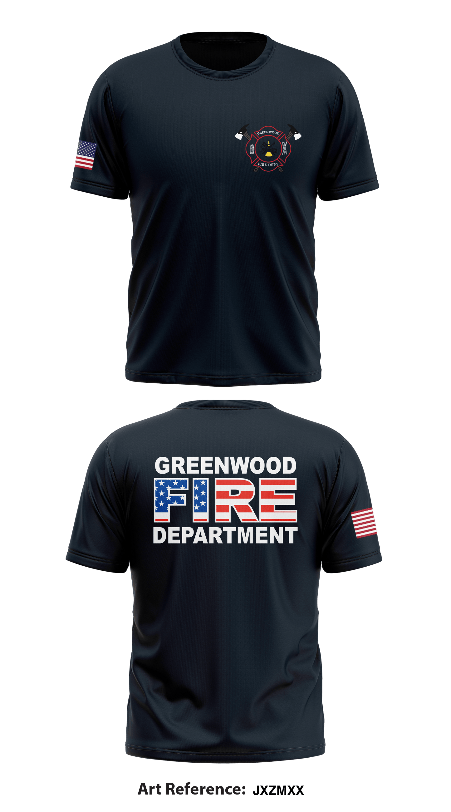 GVFD Store 1 Core Men's SS Performance Tee - JxzMxX