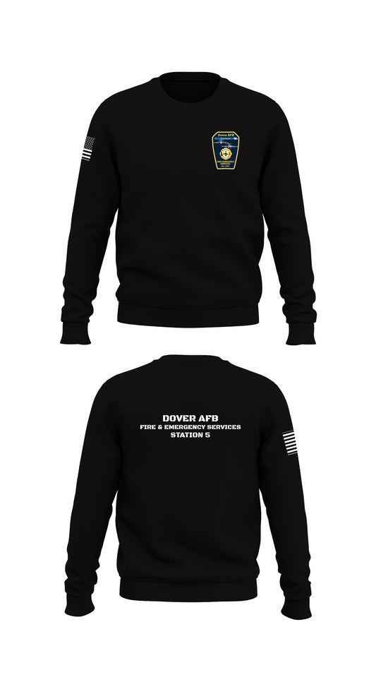 Dover AFB Fire & Emergency Services  Store 1 Core Men's Crewneck Performance Sweatshirt - 31248174932