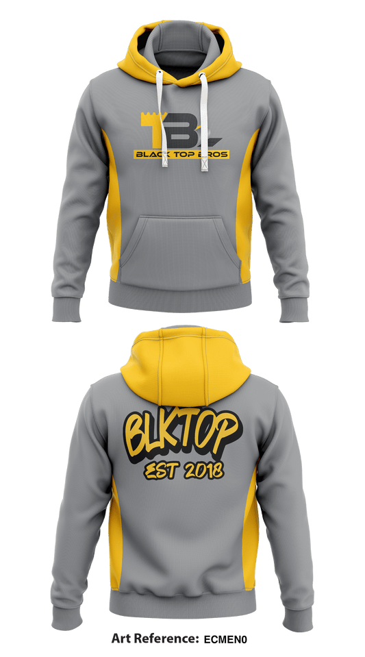 BLACKTOP BROS STORE 1  Core Men's Hooded Performance Sweatshirt - EcmeN0