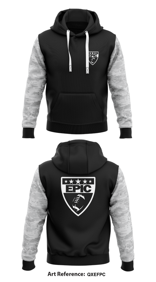 EPIC Athletics Store 1  Core Men's Hooded Performance Sweatshirt - QxefPC
