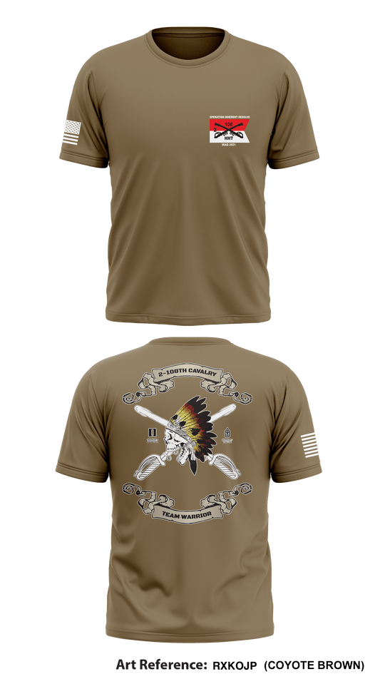 HHT, 2-108TH CAV, 256TH IBCT Store 1 Core Men's SS Performance Tee - RXkOJp