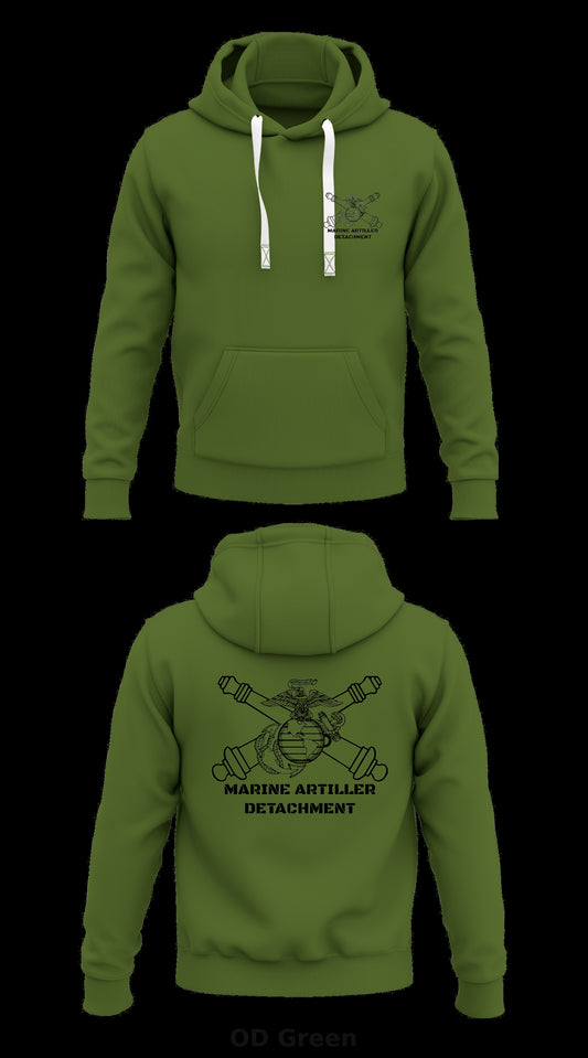 Marine Artillery Detchment  Store 1  Core Men's Hooded Performance Sweatshirt - 62284646124