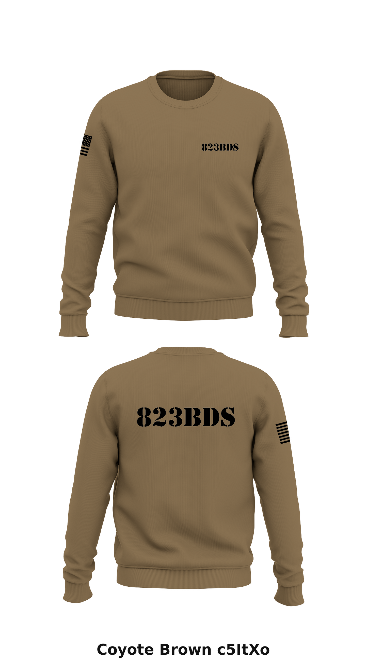823BDS Store 1 Core Men's Crewneck Performance Sweatshirt - c5ItXo