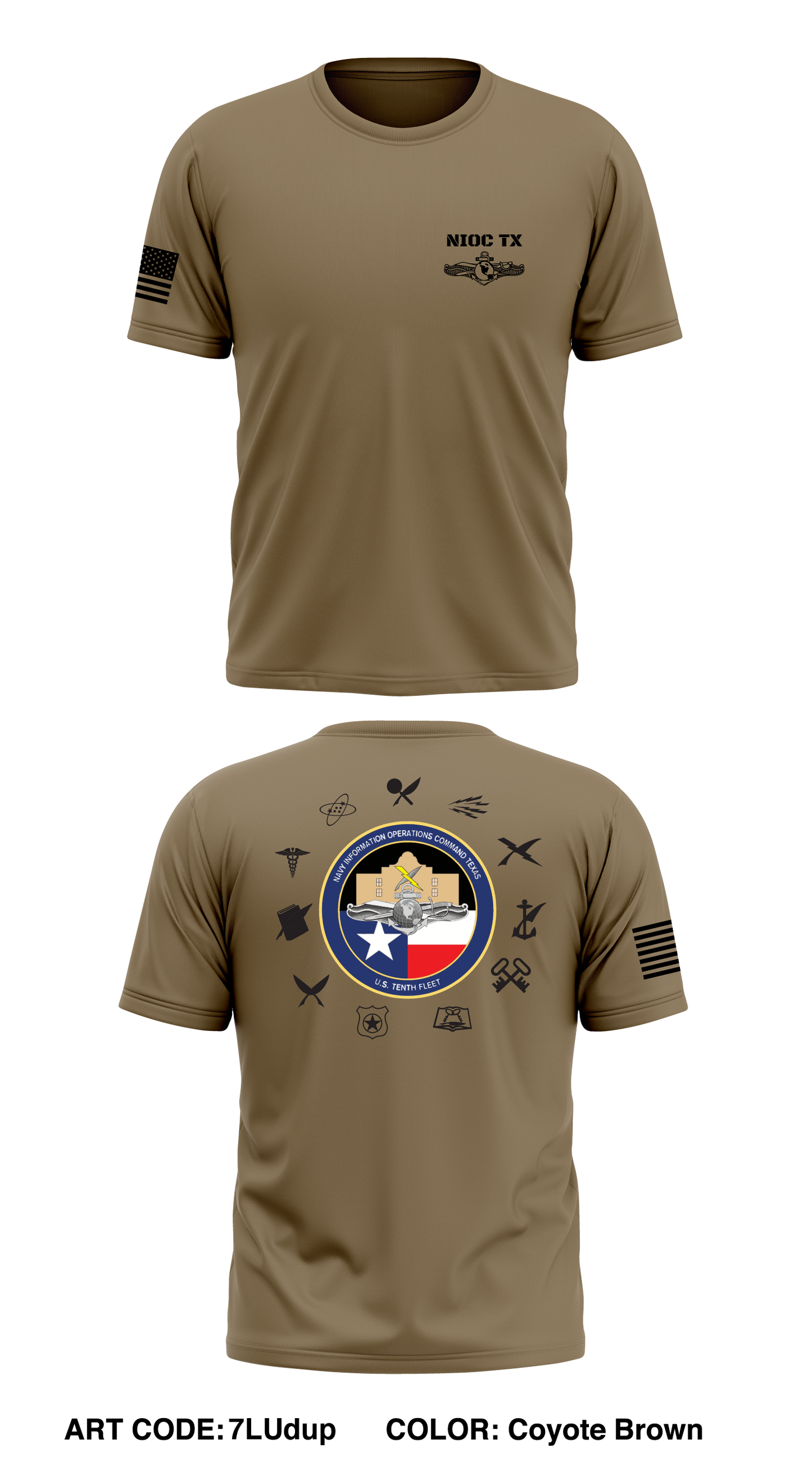 NIOC TX Store 1 Core Men's SS Performance Tee - 7LUdup