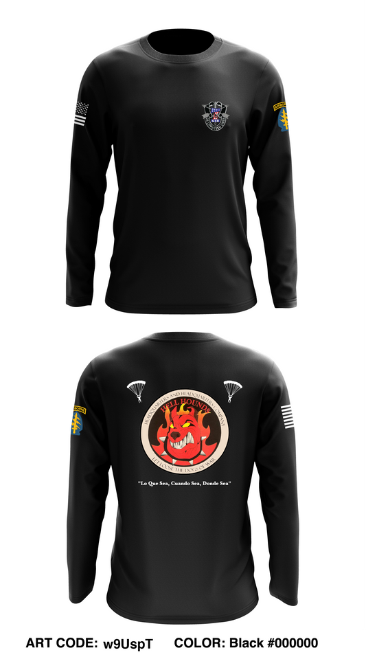 7th SFG(A) - GSB - HHC Store 1 Core Men's LS Performance Tee - w9UspT