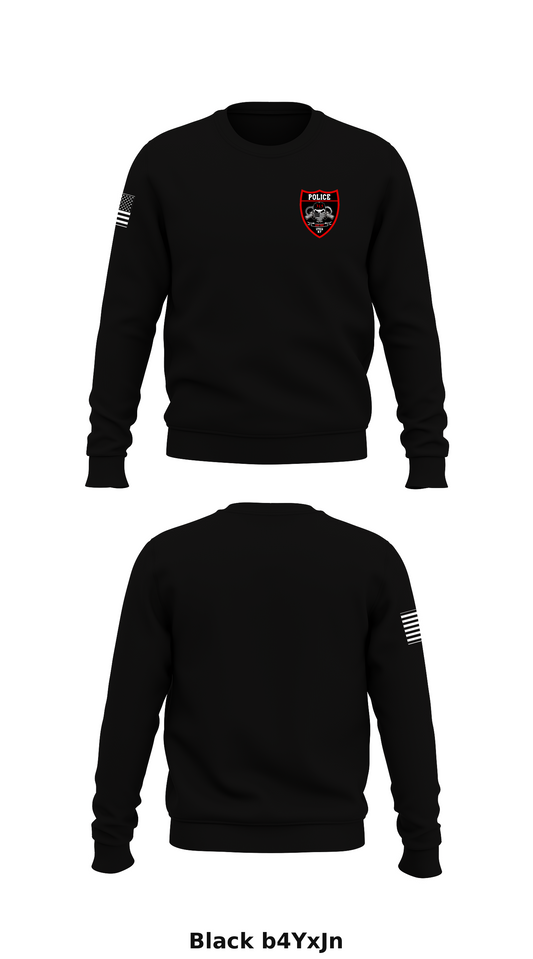 GIVE Unit Store 1 Core Men's Crewneck Performance Sweatshirt - b4YxJn