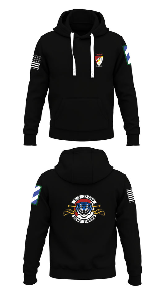 D Troop 3-17 CAV Store 1  Core Men's Hooded Performance Sweatshirt - 32836152999