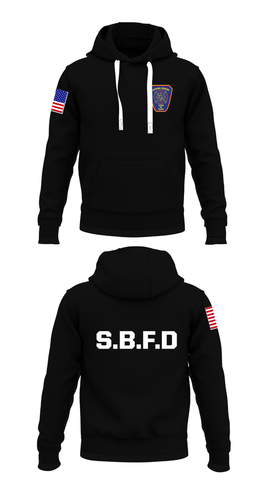 Spring Brook Fire District #1 Store 1  Core Men's Hooded Performance Sweatshirt - 74512661837