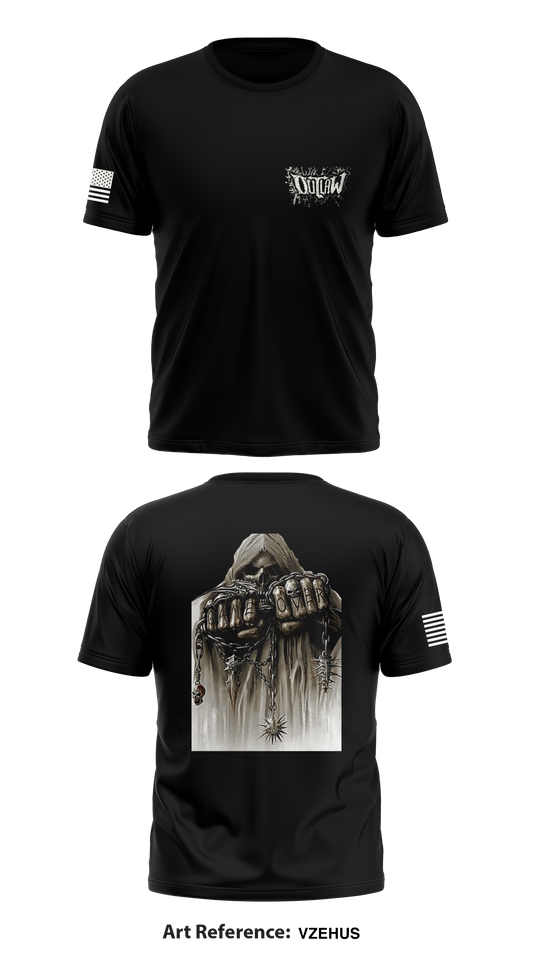 Ares Company Outlaws Store 1 Core Men's SS Performance Tee - VzEHus