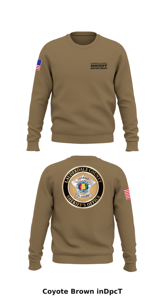 Lauderdale county sheriff department Store 1 Core Men's Crewneck Performance Sweatshirt - inDpcT