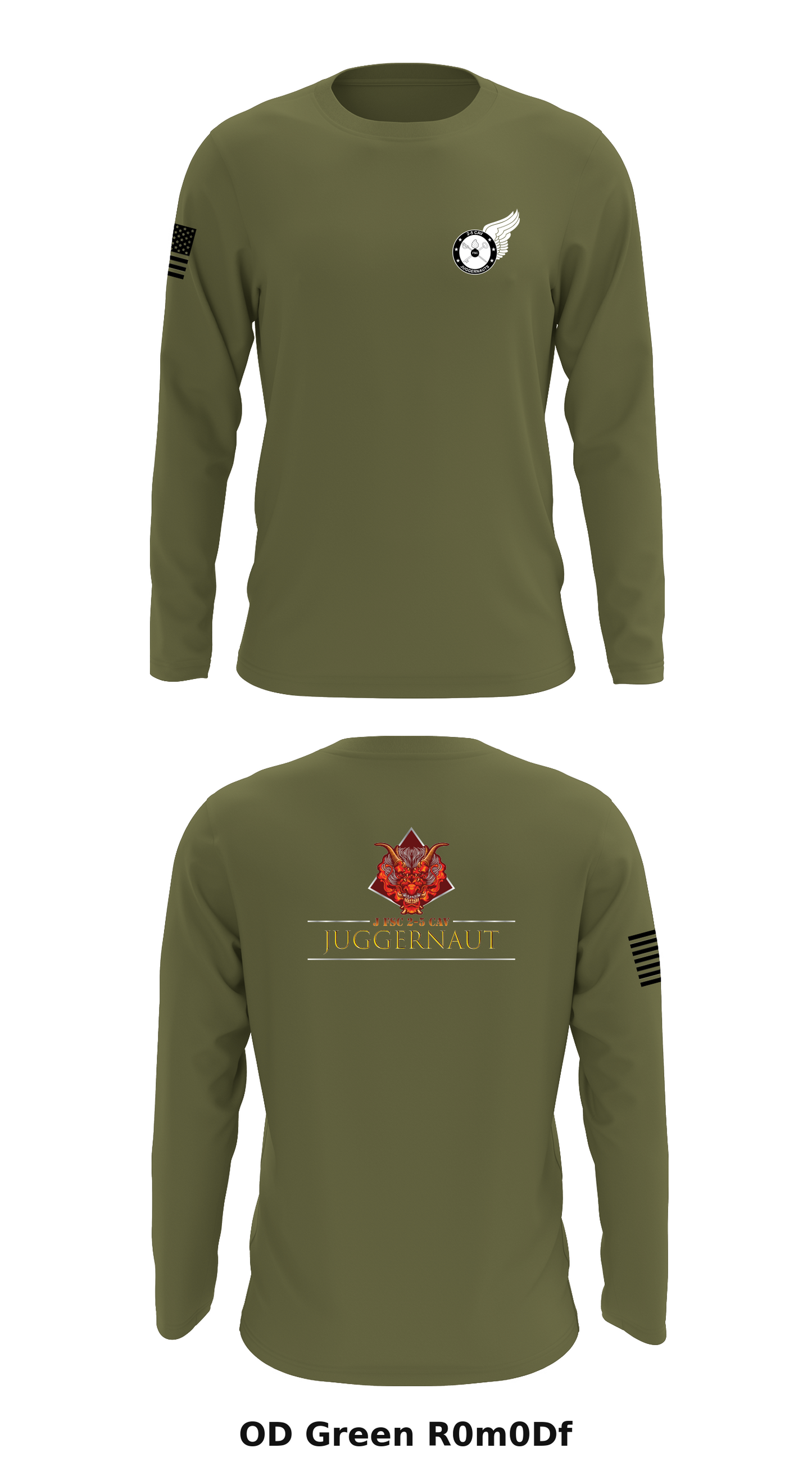 J 2-5 CAV Store 1 Core Men's LS Performance Tee - R0m0Df