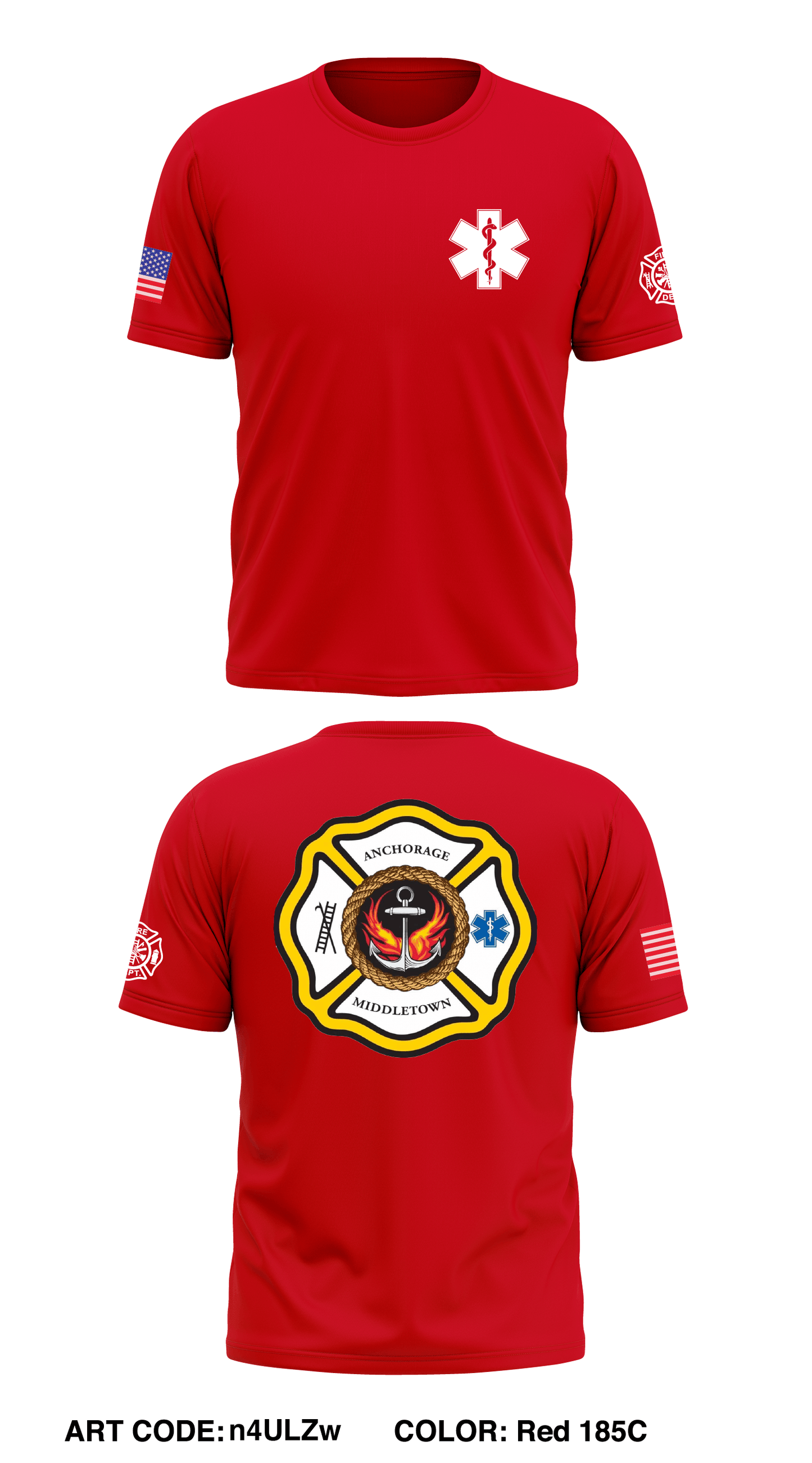 AMFEMS 99-6 Store 1 Core Men's SS Performance Tee - n4ULZw