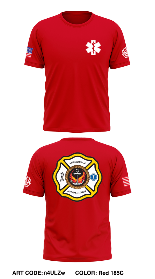 AMFEMS 99-6 Store 1 Core Men's SS Performance Tee - n4ULZw