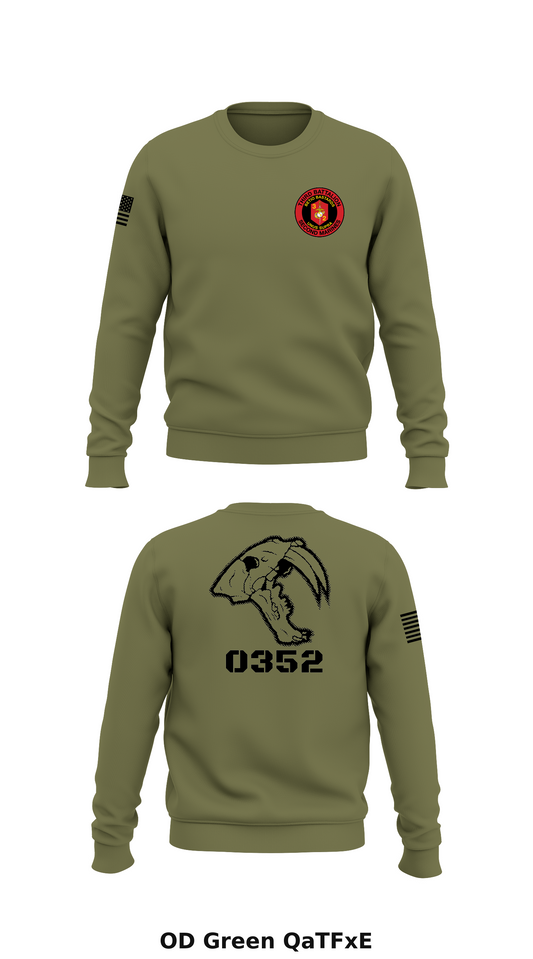 3/2 Store 1 Core Men's Crewneck Performance Sweatshirt - QaTFxE