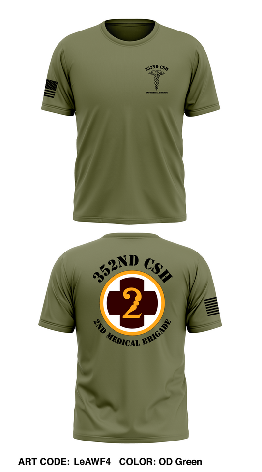 352nd CSH Store 1 Core Men's SS Performance Tee - LeAWF4