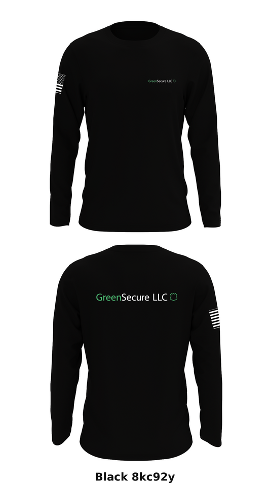 GreenSecure Store 1 Core Men's LS Performance Tee - 8kc92y
