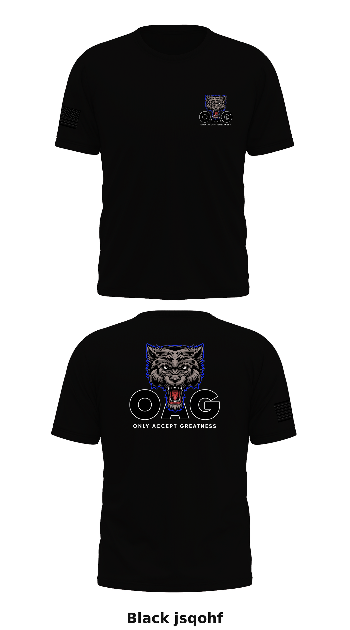 Team OAG Store 1 Core Men's SS Performance Tee - jsqohf