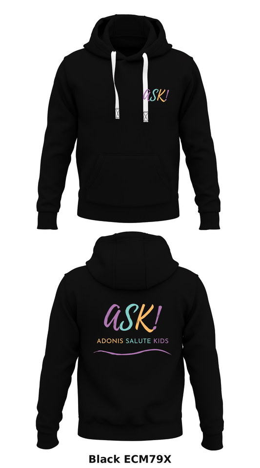 Adonis Salute Kids Store 1  Core Men's Hooded Performance Sweatshirt - ECM79X