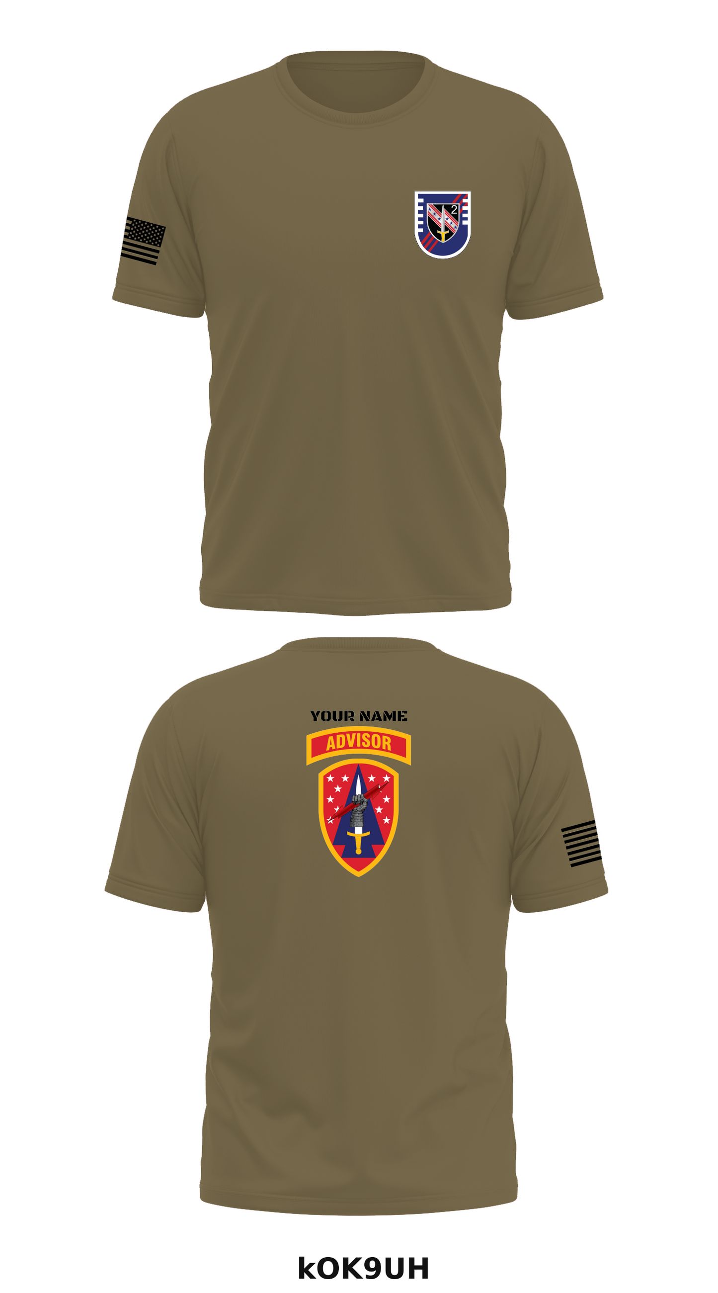 CUSTOM - 2/54 SFAB Store 1  Core Men's SS Performance Tee - kOK9UH