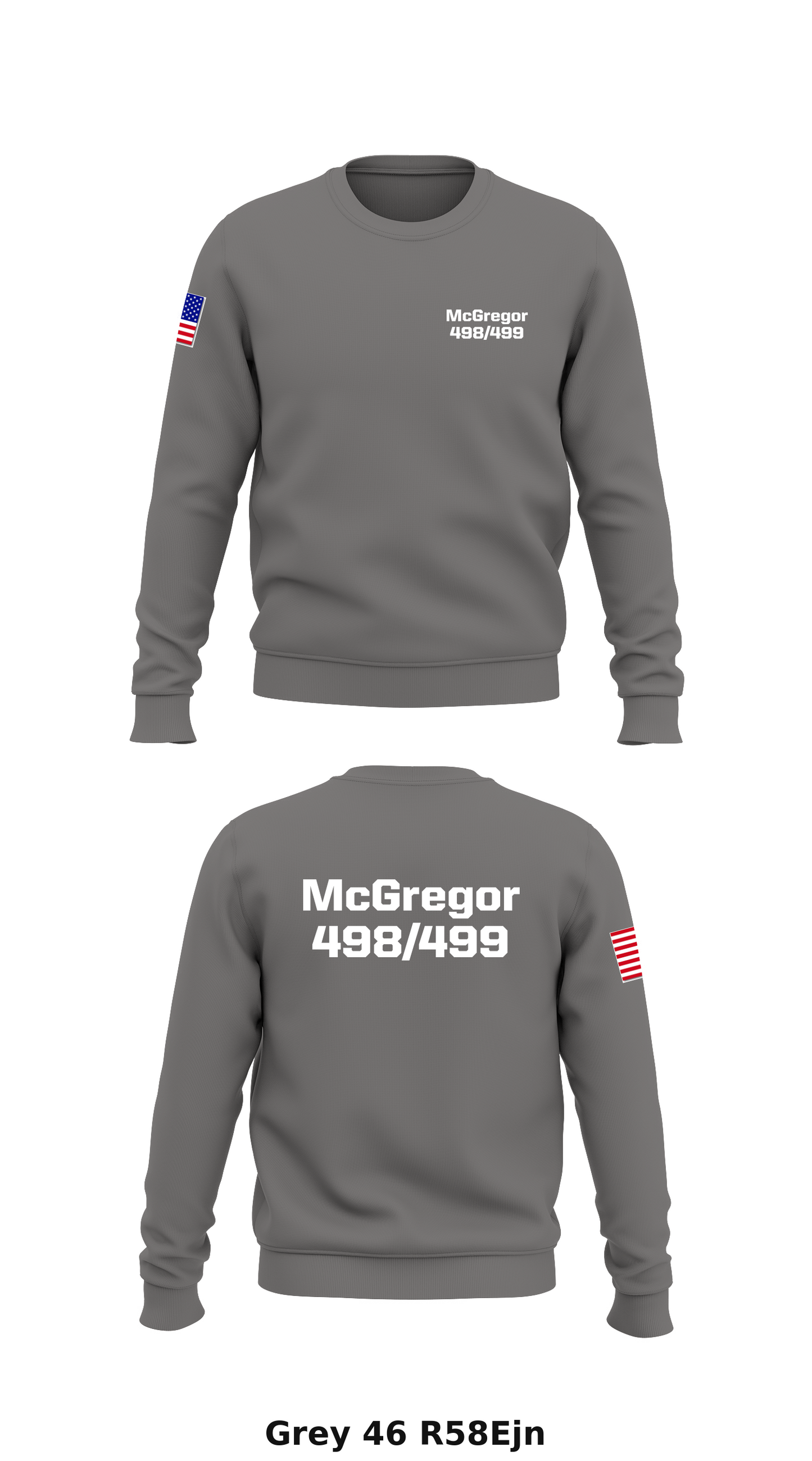McGregor 498/499 Store 1 Core Men's Crewneck Performance Sweatshirt - R58Ejn