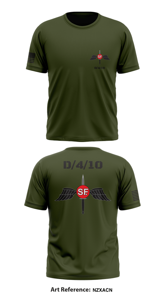 D/4/10 Store 1 Core Men's SS Performance Tee - NZxAcN