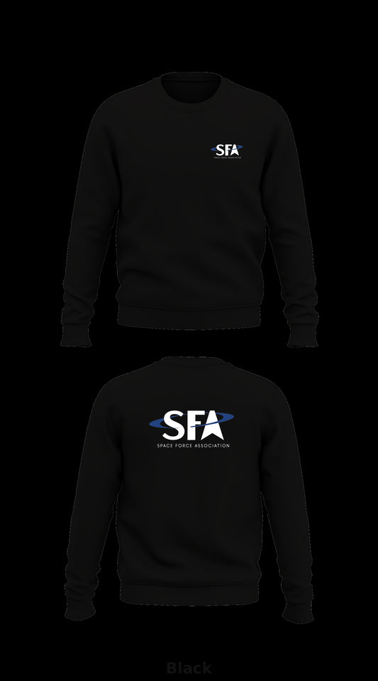 Space Force Association Store 1 Core Men's Crewneck Performance Sweatshirt - 72388016255