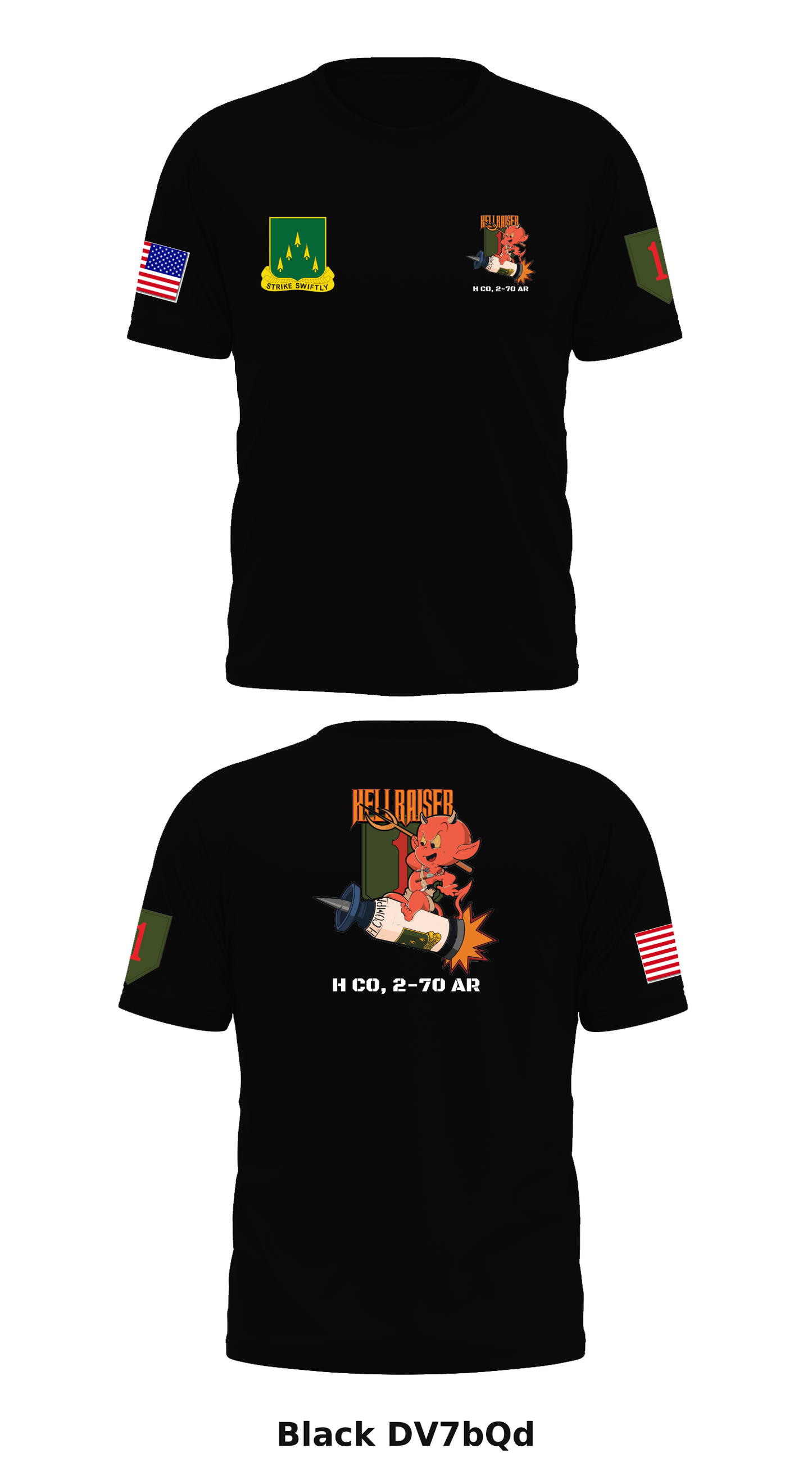 H CO, 2-70 AR  Store 1 Core Men's SS Performance Tee - DV7bQd