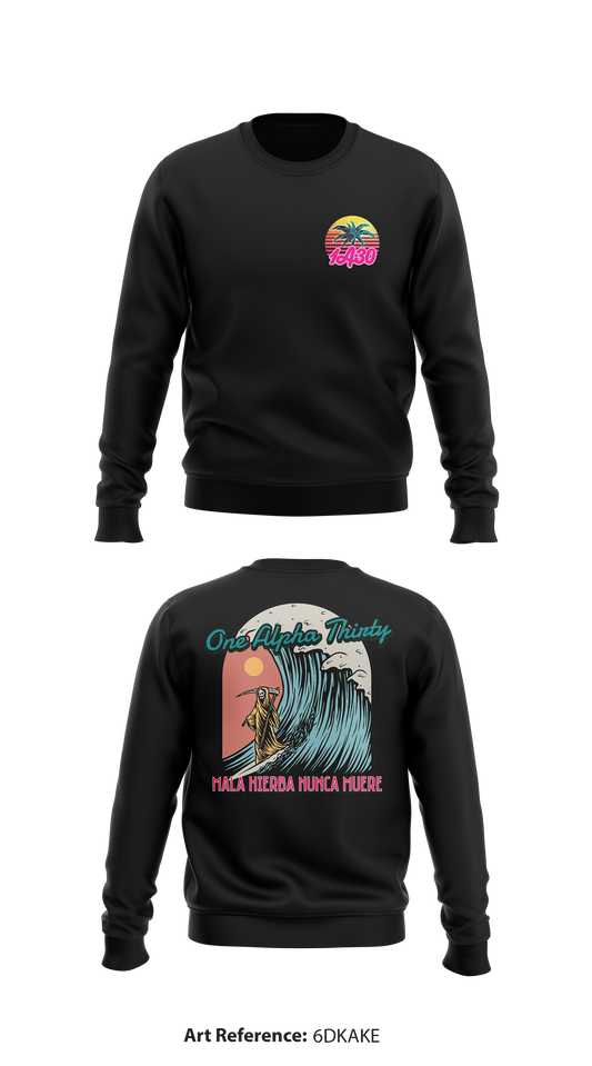 1A30 Store 1 Core Men's Crewneck Performance Sweatshirt - 6DkAKe