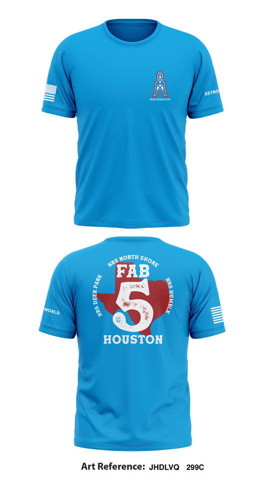 NTAG HOUSTON DET 5 Store 1 Core Men's SS Performance Tee - JhdLVQ