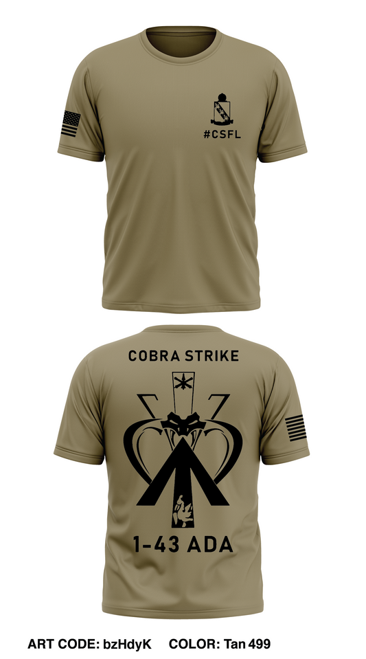 1-43 ADA BN Store 1 Core Men's SS Performance Tee - bzHdyK