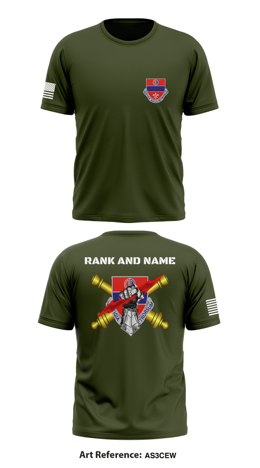 2-116 Field Artillery Regiment Core Men's SS Performance Tee - As3ceW