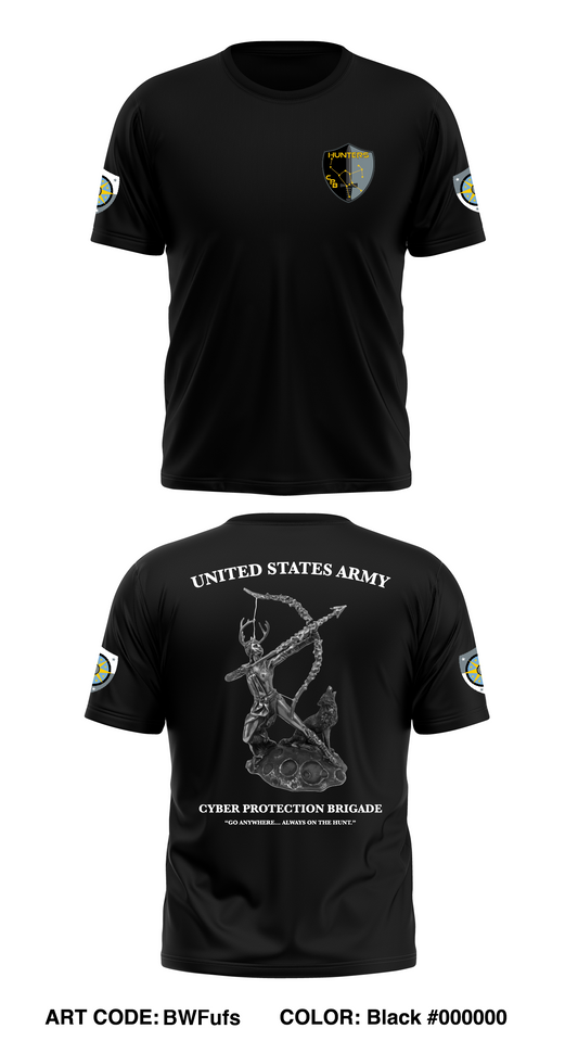 United States Army Cyber Protection Brigade Store 1 Core Men's SS Performance Tee - BWFufs