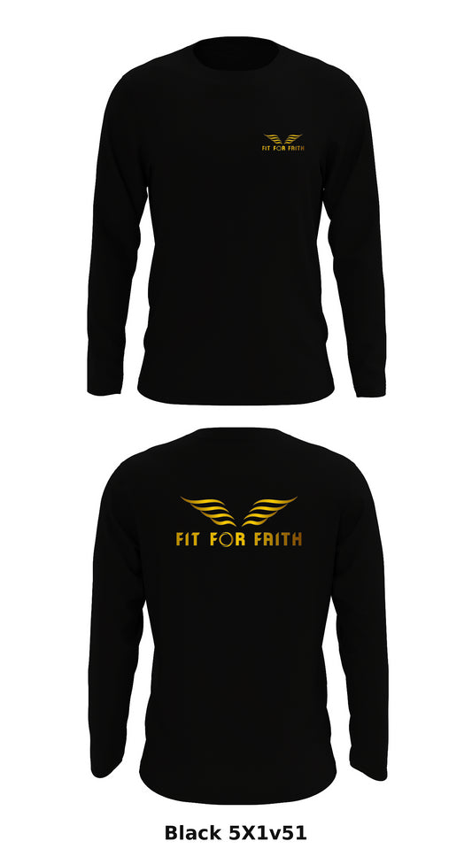 Fit For Faith Store 1 Core Men's LS Performance Tee - 5X1v51